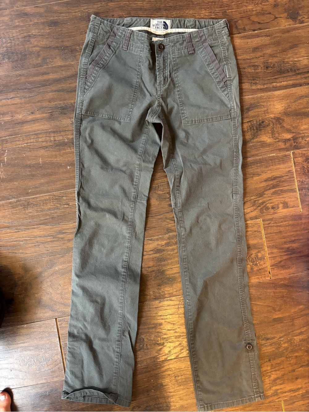 North face olive pants